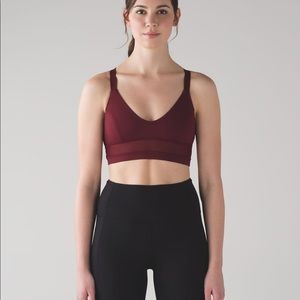 Lululemon Body Con Bra - Deep Rouge